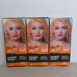Splat Mango Mash 1 Wash Temporary Color (3) Boxes